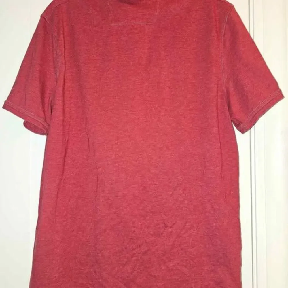 Banana Republic Fitted Pima Polo Size Large Red